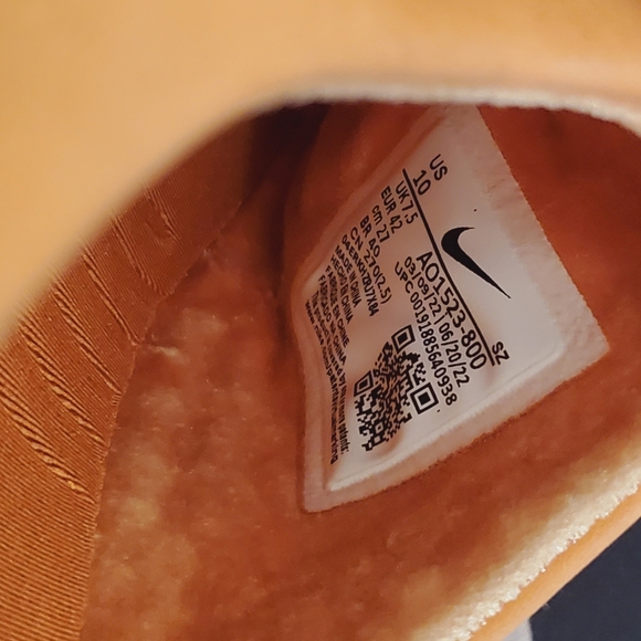 NEW Nike Womens Air Force 1 Lover XX Leather Mules Cinder Orange SZ 10 - Picture 10 of 11